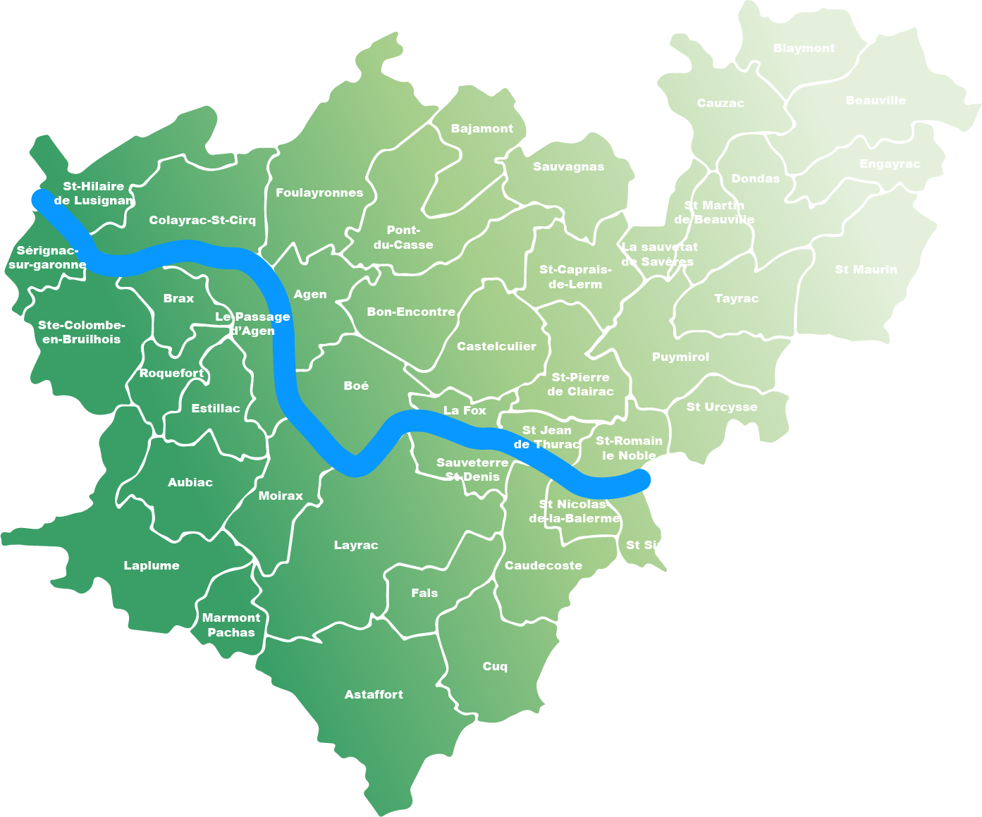 Carte Agenais Carte Agenais